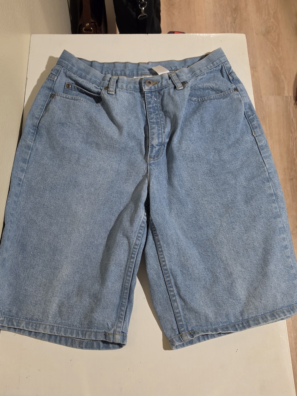 Liz Claiborne Light Blue Denim Jean Shorts